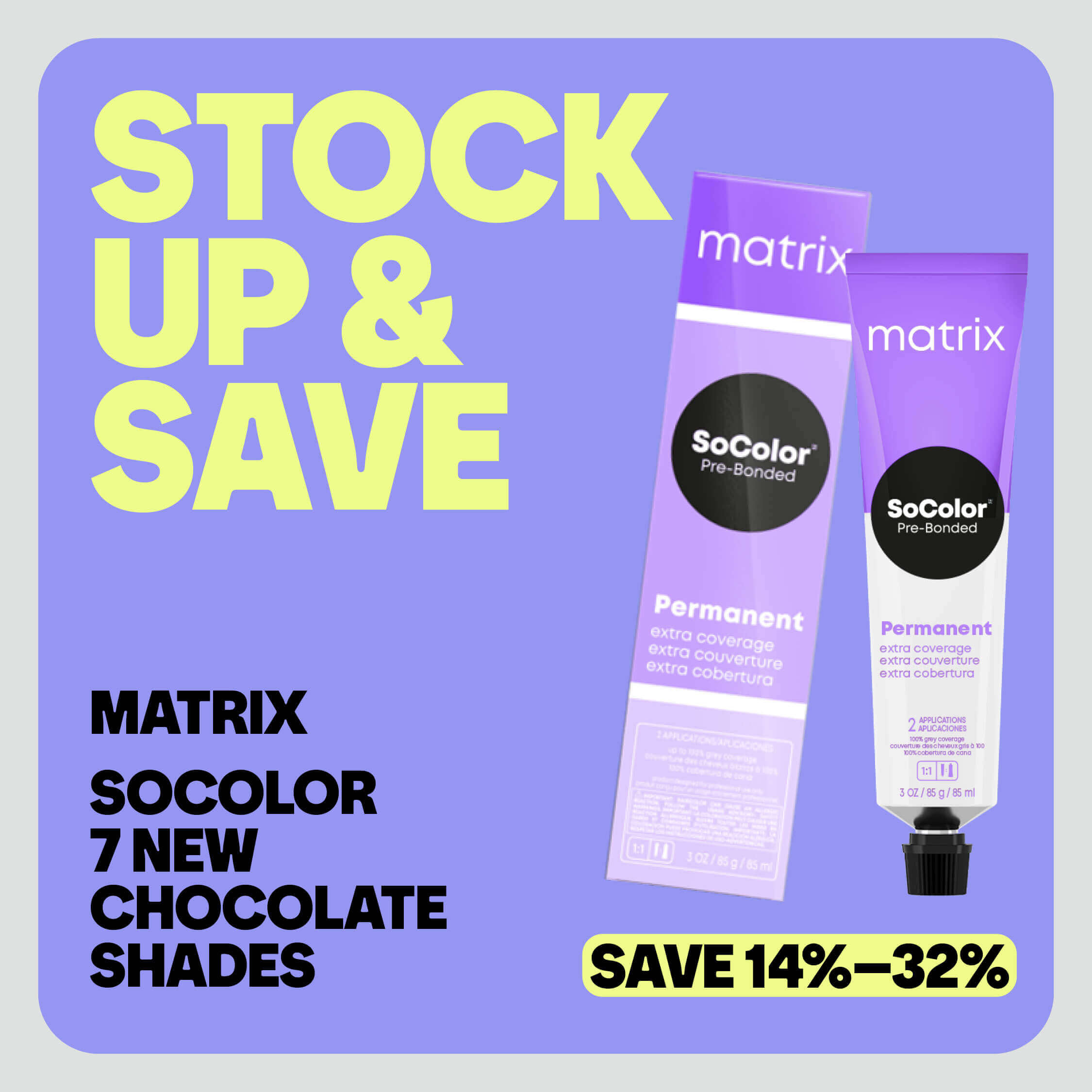 Promotional image for hair color products