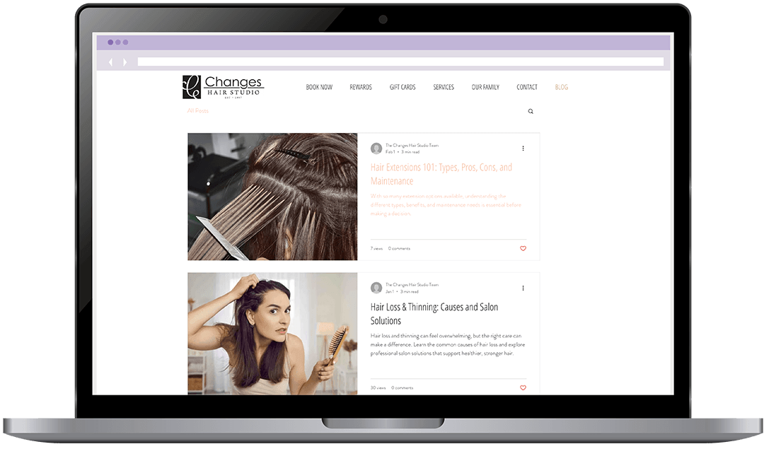 Smart SEO using a blog on your website