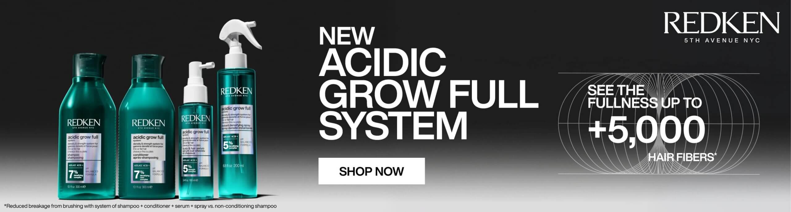 ACIDIC GROW FULL REDKEN PROMOTION