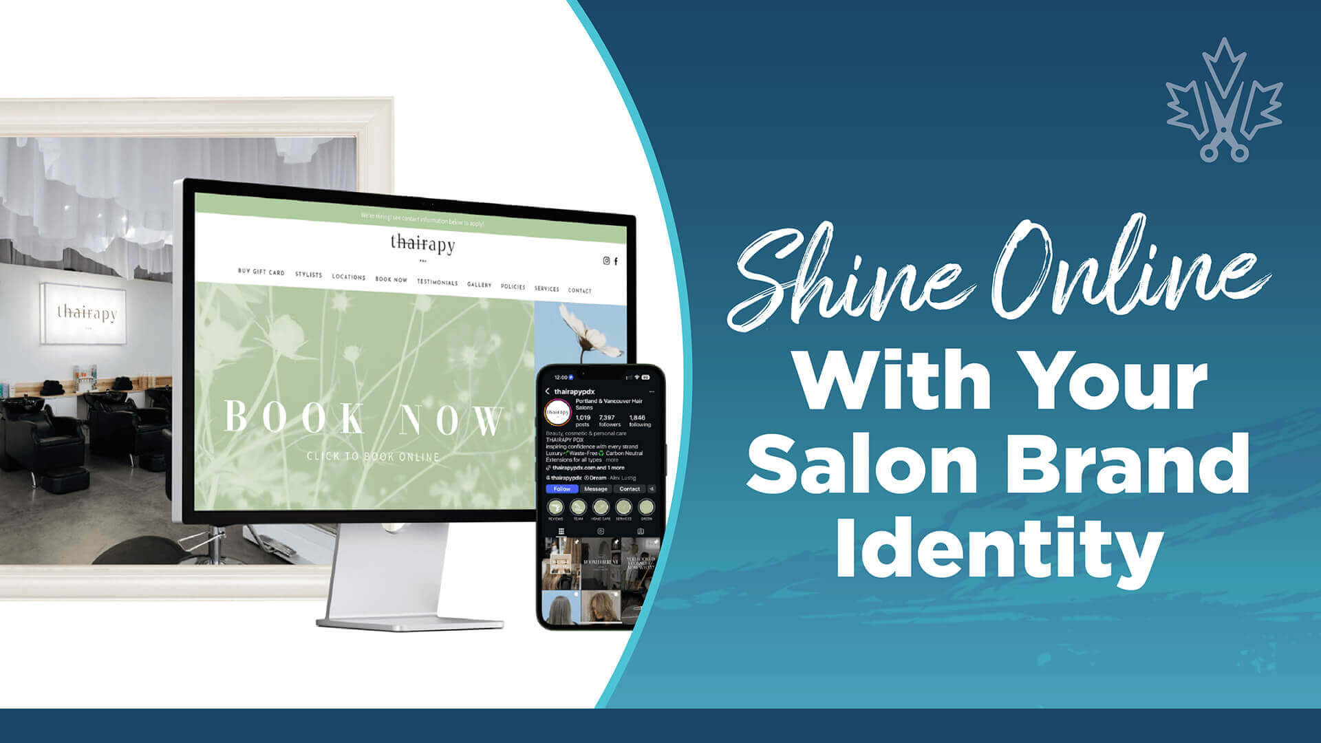 Salon Brand Identity Feature Image