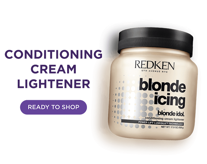 Redken blonde icing